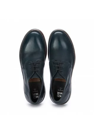 MOMA | LACE-UP SHOES LINED IN LEATHER CUSNA BLUE