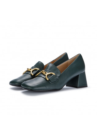 womens heel shoes il borgo firenze impero green