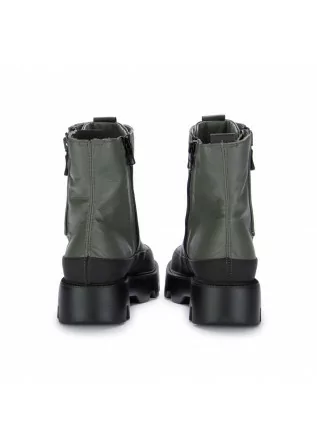 MJUS | WOMEN'S ANKLE BOOTS P42219 GREEN BLACK