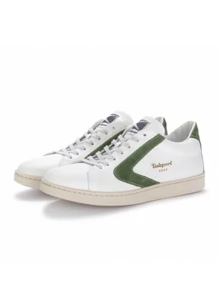mens sneakers valsport tournament suede white green