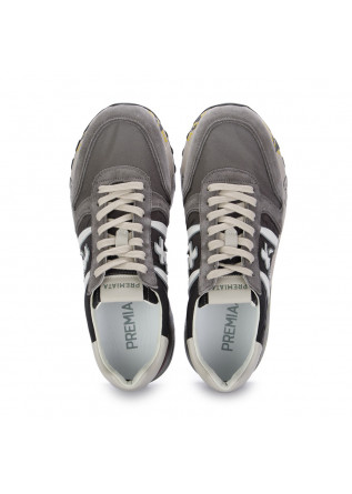 Men's Sneakers Premiata Nylon Suede Eric Grey | Derna.it