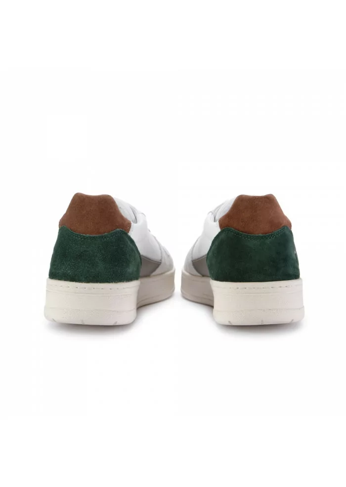 mens sneakers date court colored white green
