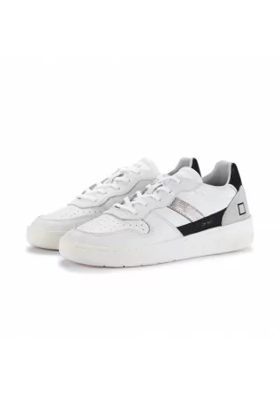 womens sneakers date court basic white black