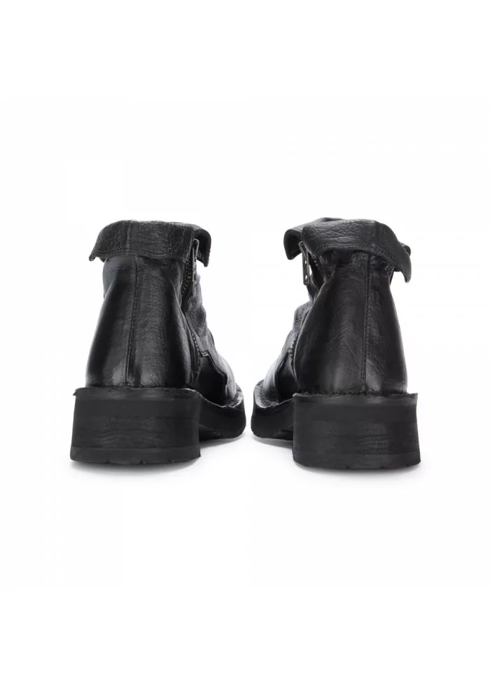 womens ankle boots manufatto toscano vinci bufalo black