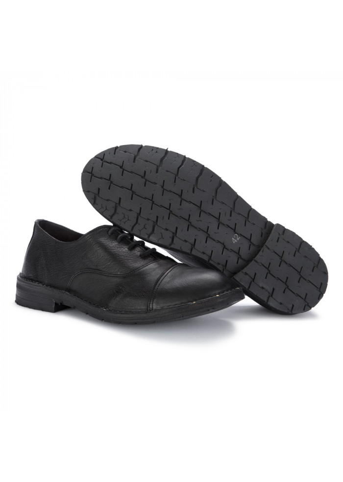 mens lace up shoes manufatto toscano vinci black