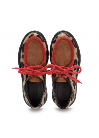 MAZE | CREEPER SHOES LEOPARD PRINT UPPER LINCE BROWN