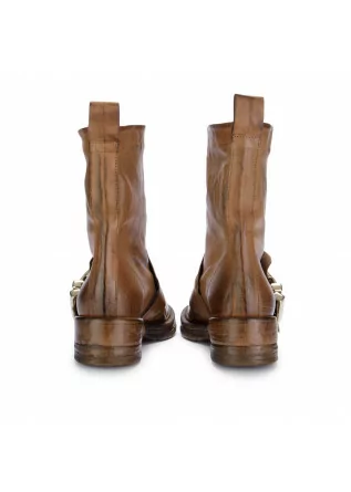 JUICE | WOMEN'S ANKLE BOOTS MAXI BUCKLE AFRICA BROWN