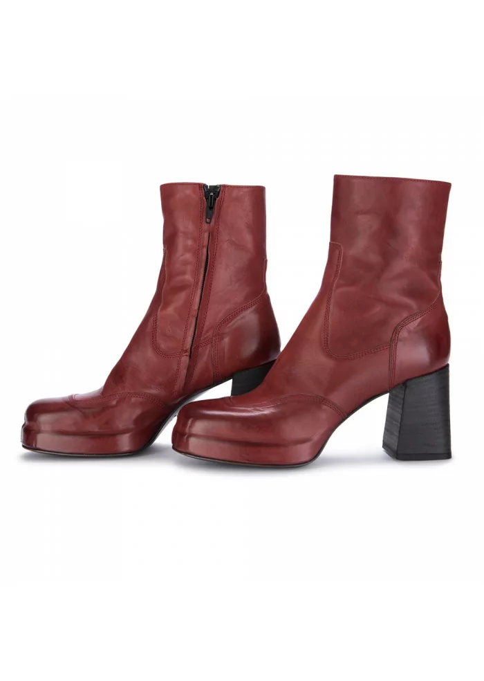 womens heel boots moma marlon bordeaux