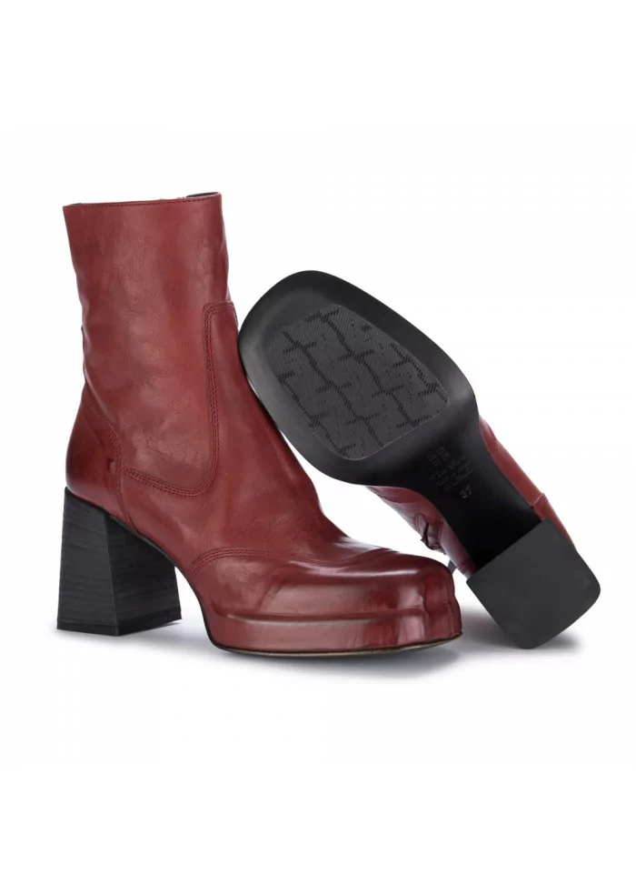 womens heel boots moma marlon bordeaux