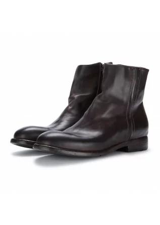 mens ankle boots lemargo cordovan brown