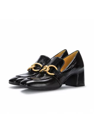 womens heel shoes mara bini naplak black