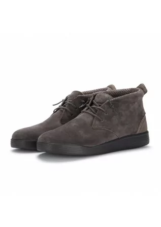 mens lace up shoes hey dude joe suede brown