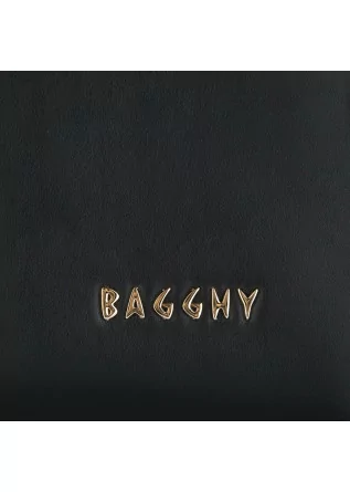 BAGGHY | SHOULDER LINED IN FABRIC BAG BLACK