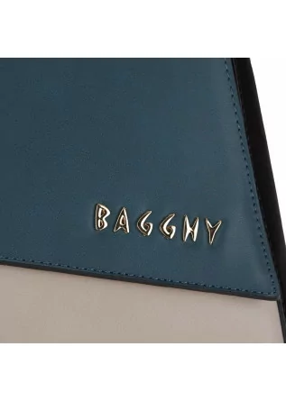 BAGGHY | SHOULDER BAG GB0120 BEIGE BLUE