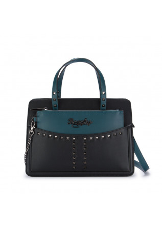 womens handbag bagghy black blue pochette