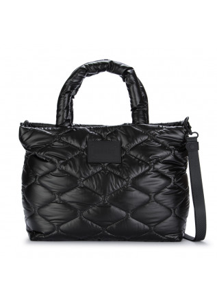 womens handbag bagghy black padded