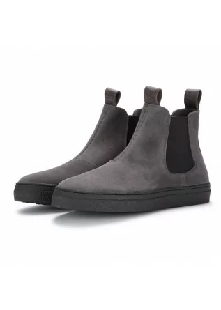 mens chelsea boots oa non fashion evolo mud grey