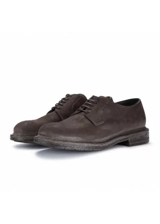 mens lace up shoes moma beat coffee brown