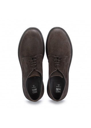 MOMA | LACE-UP SHOES BEAT SUEDE VINTAGE EFFECT BROWN