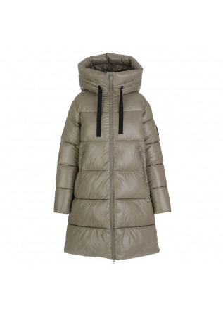 womens puffer jacket save the duck isabel grey