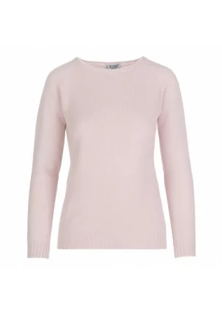 womens sweater riviera cashmere barchetta light pink