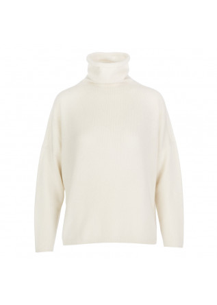 womens sweater riviera cashmere turtleneck white