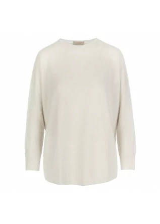 womens sweater cashmere island viareggio cream white
