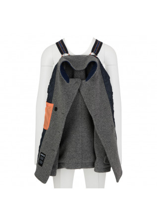 DISTRETTO 12 | DOUBLE BREASTED JACKET BLASIUS GREY