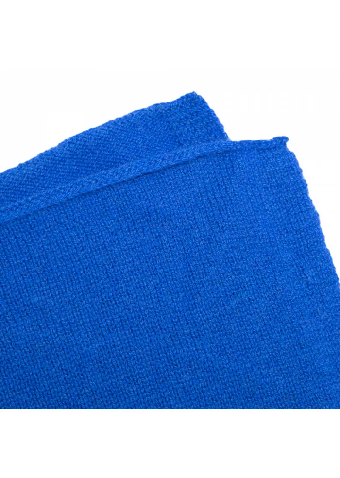 sciarpa unisex riviera cashmere rasato blu