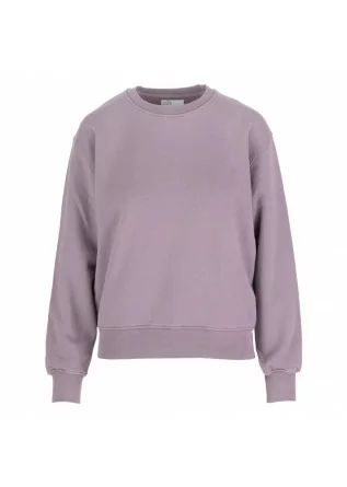 damen sweatshirt colorful standard lila dunst