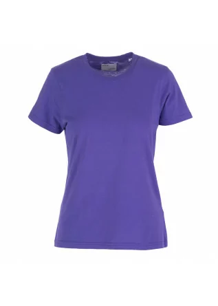 damen t shirt colorful standard violett