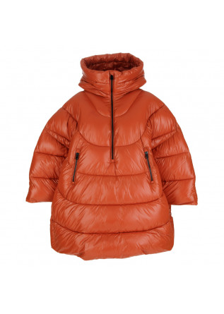 womens puffer jacket save the duck holly orange