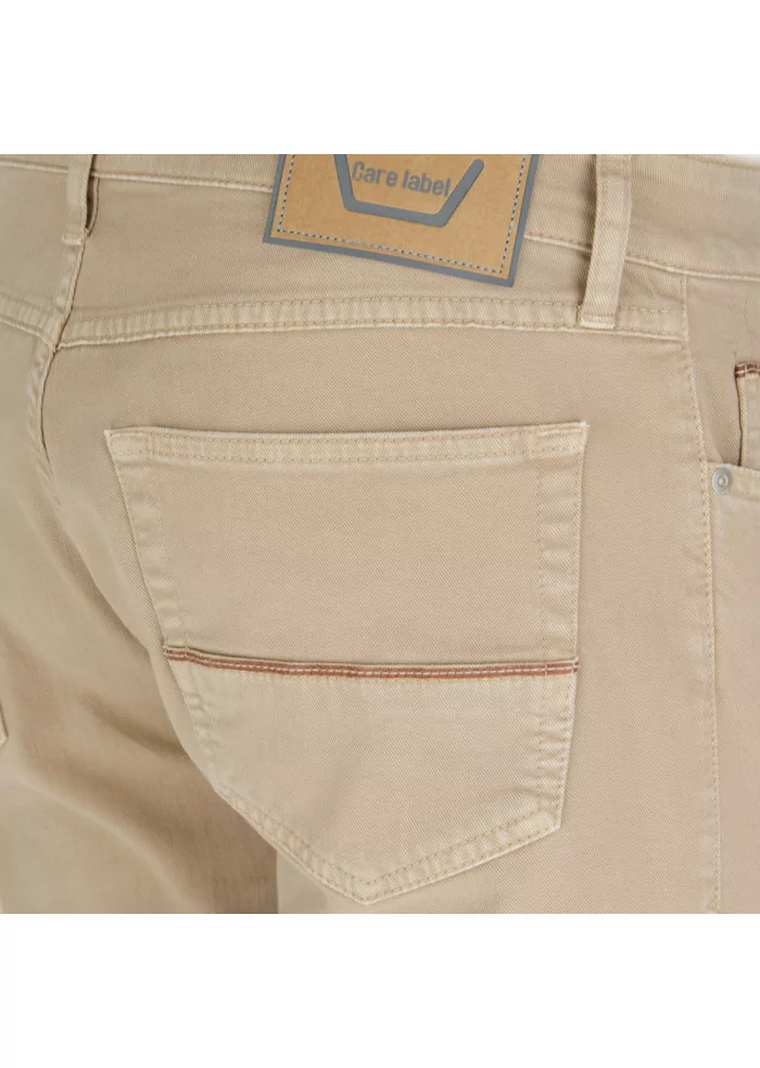 mens jeans care label bodies beige