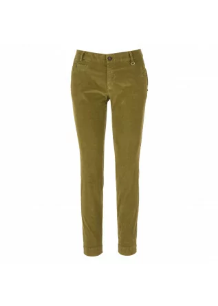 womens trousers masons jaqueline archivio green