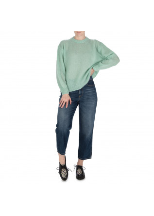 SOLOTRE | SWEATER MOHAIR GREEN