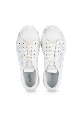 PREMIATA | SNEAKERS BELLE PERFORATED LEATHER WHITE