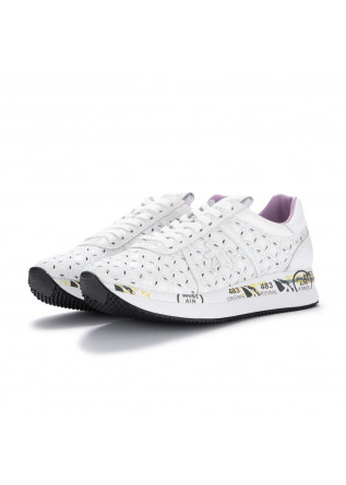womens sneakers premiata conny white