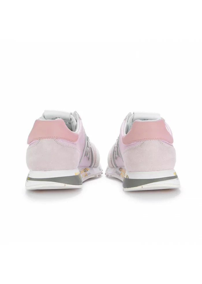 womens sneakers premiata lucyd white pink