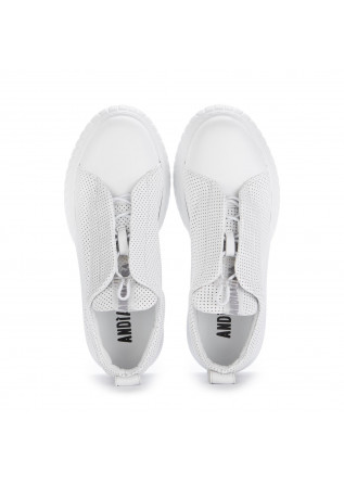 ANDIA FORA | SNEAKER DRILL WEIß
