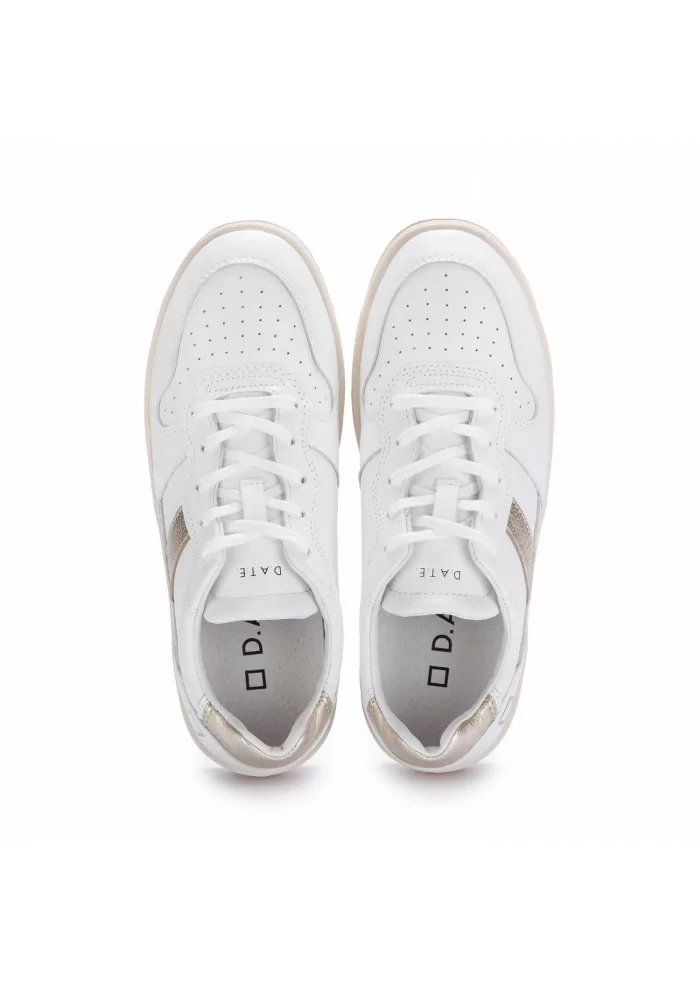 women sneakers date court 2 0 colored white gold