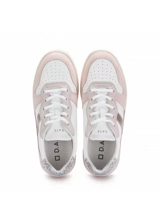 D.A.T.E. | SNEAKERS COURT 2.0 VINTAGE WHITE PINK
