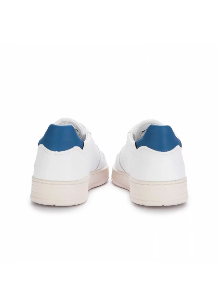 mens sneakers date court mono white blue