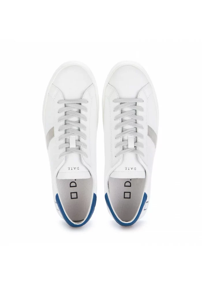 mens sneakers date hill low calf white blue