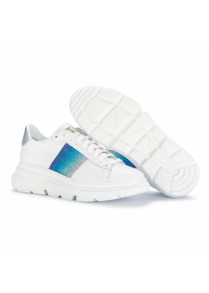 sneakers donna stokton 827 d ss23 bianco blu