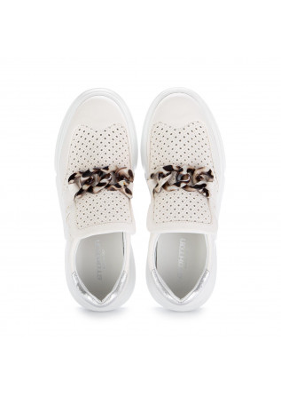 STOKTON | SNEAKER LANA PASMAN KETTE WEIß