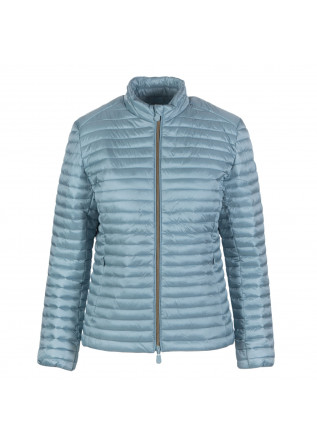 damen daunenjacke save the duck iris andreina hellblau