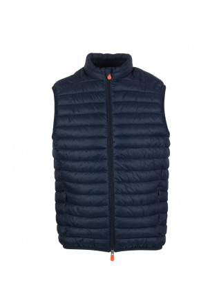 mens vest save the duck giga adamus blue