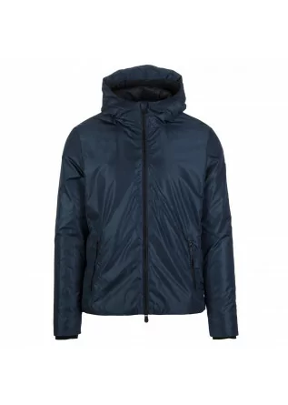 mens padded jacket save the duck mega perseus blue