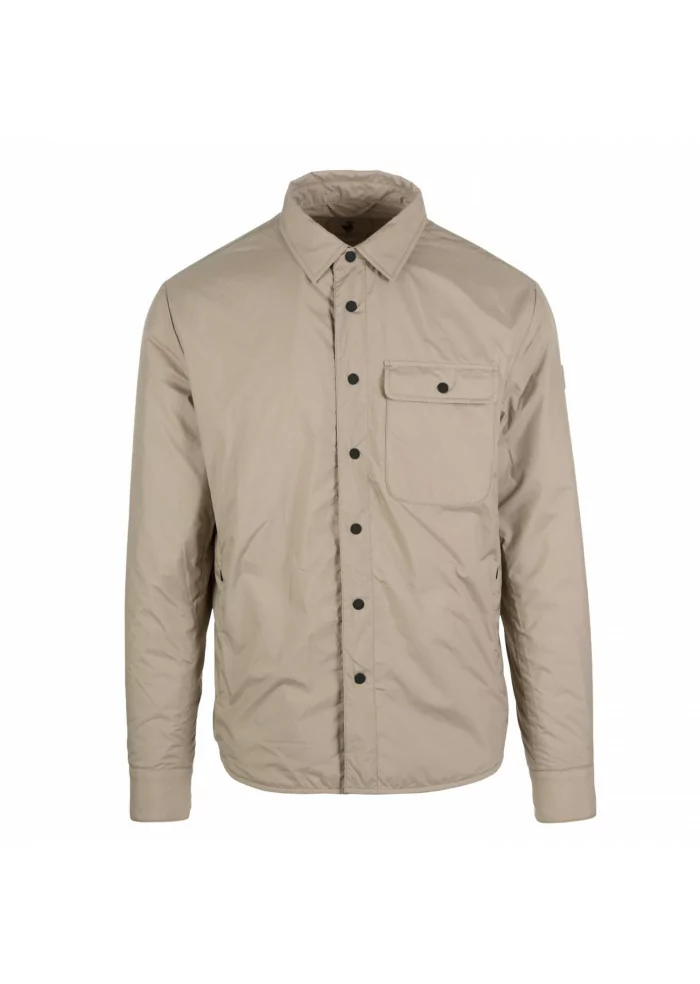 men's padded jacket save the duck mito lynx beige