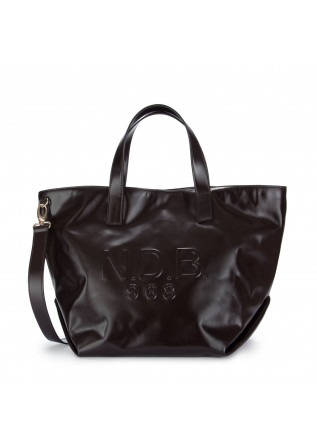 damen schultertasche ndb 968 raja braun